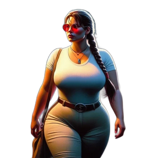 dress, weapon, robot, face transparent PNG cut-out