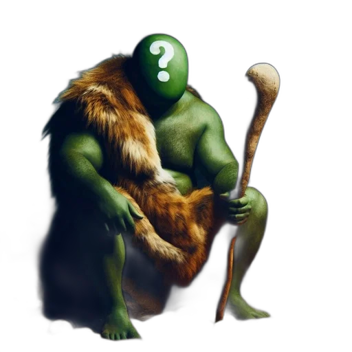 creature, animal, staff, concept art transparent PNG cut-out