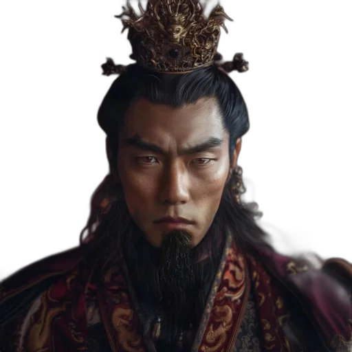 crown, face, staff, dragon transparent PNG cut-out