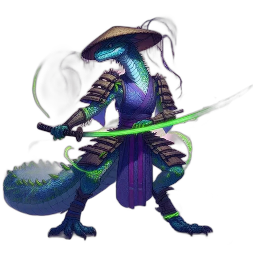 dragon, staff, sword, creature transparent PNG cut-out