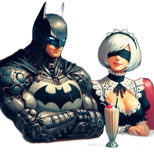 mask, comic book art, concept art, fantasy art transparent PNG cut-out