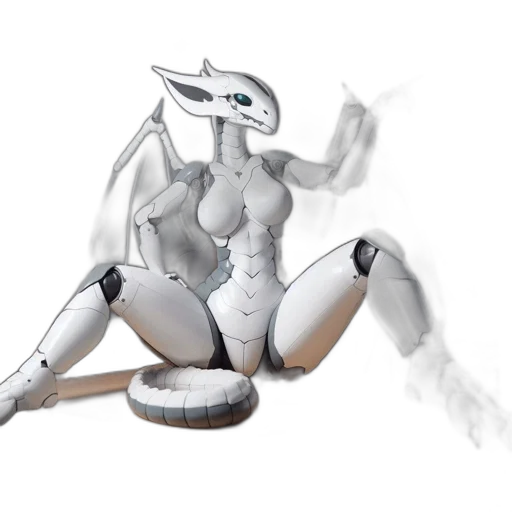 robot, dragon, creature, animal transparent PNG cut-out