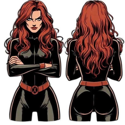 jacket, comic book art, concept art, cartoon transparent PNG cut-out