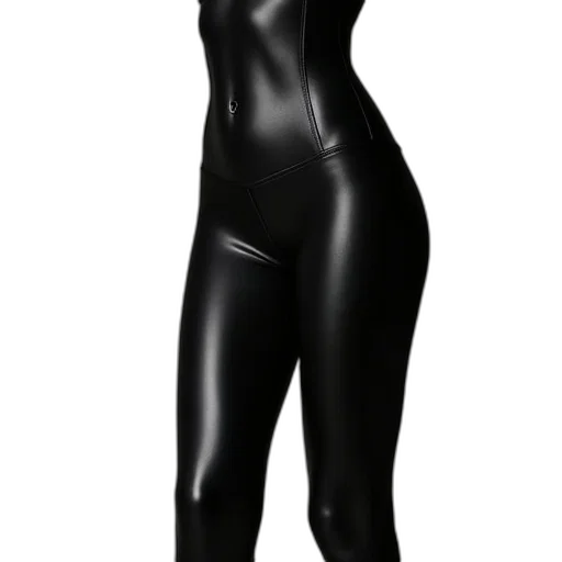 dress, jacket, mask, 3d render transparent PNG cut-out