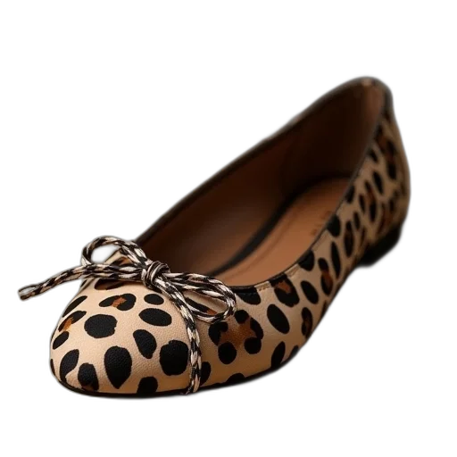 shoes, womens, leopard, print transparent PNG cut-out