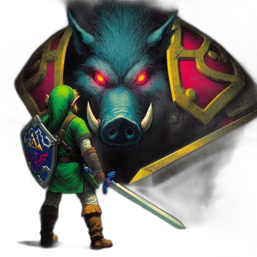 mask, sword, weapon, staff transparent PNG cut-out