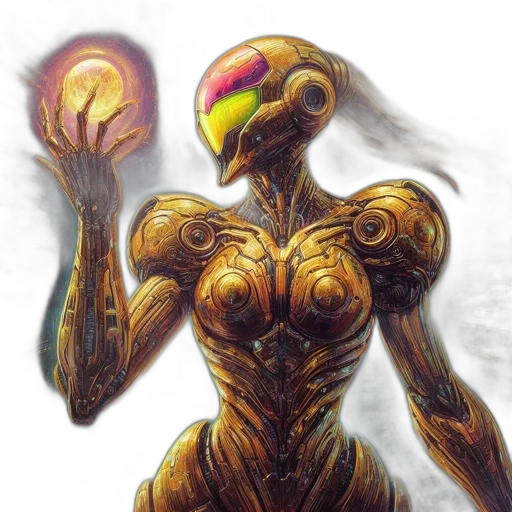 robot, creature, dress, mask transparent PNG cut-out