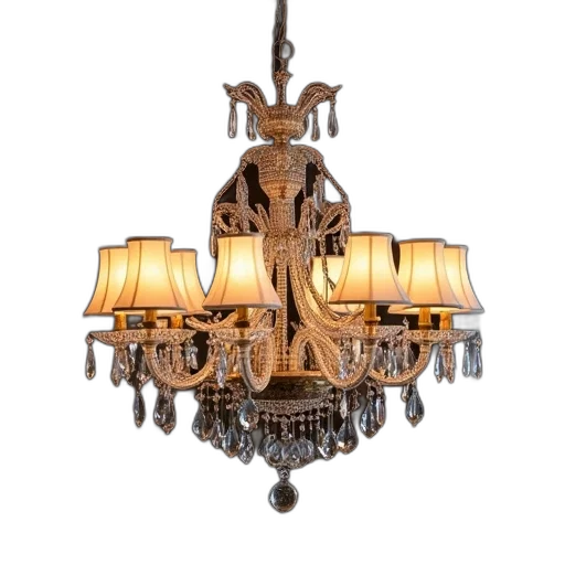 furniture, crown, jewelry, 3d render transparent PNG cut-out