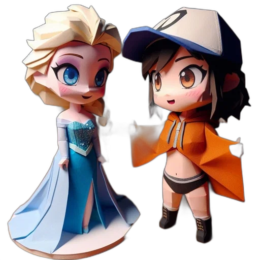 3d render, concept art, cartoon, anime transparent PNG cut-out