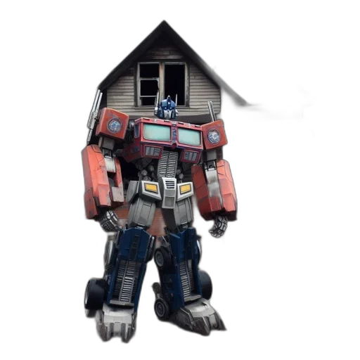 robot, concept art, 3d render, cyberpunk transparent PNG cut-out
