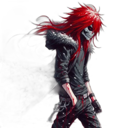 jacket, mask, concept art, comic book art transparent PNG cut-out