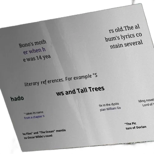 tree, poster, text, about transparent PNG cut-out
