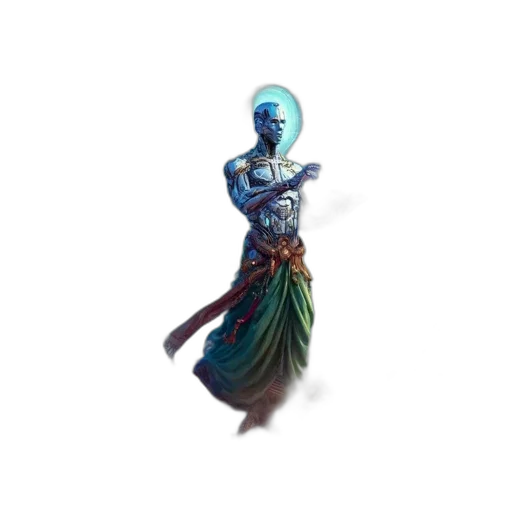 staff, mask, weapon, creature transparent PNG cut-out