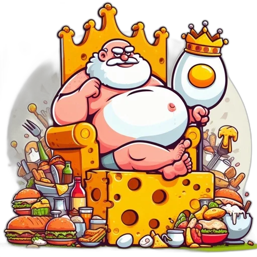 food, crown, concept art, fantasy art transparent PNG cut-out