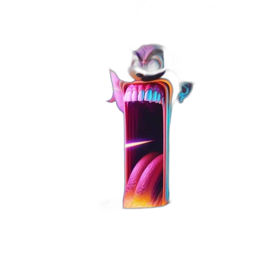 weapon, bottle, dragon, flower transparent PNG cut-out