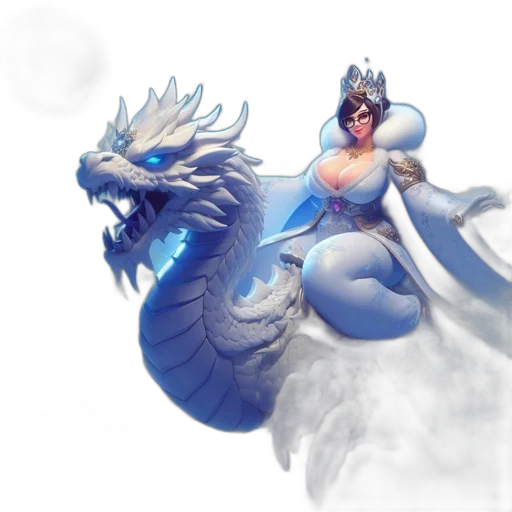 dragon, fantasy art, concept art, pixel art transparent PNG cut-out