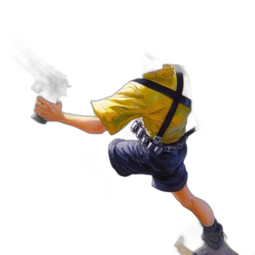 weapon, staff, jacket, umbrella transparent PNG cut-out