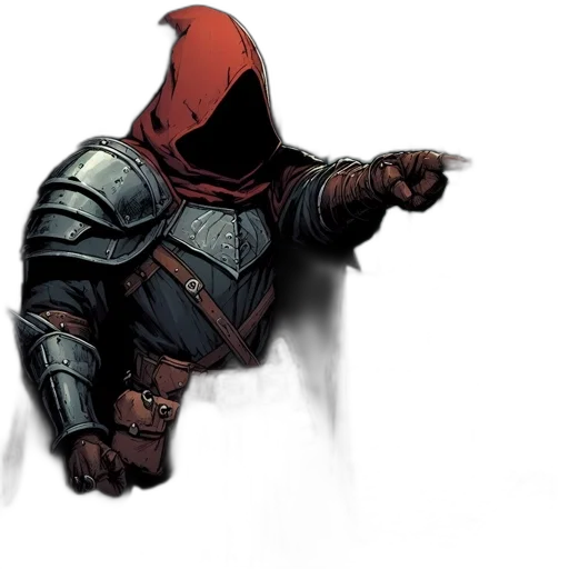 jacket, weapon, mask, sword transparent PNG cut-out