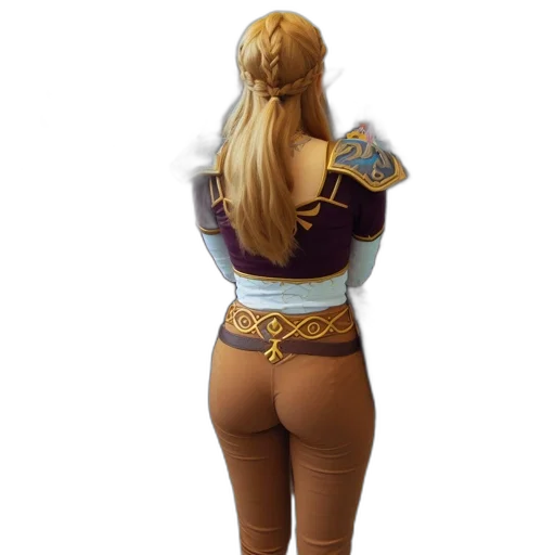 staff, dress, jacket, fantasy art transparent PNG cut-out