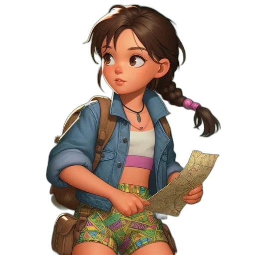 jacket, staff, weapon, face transparent PNG cut-out
