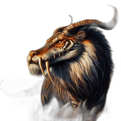 dragon, animal, creature, face transparent PNG cut-out