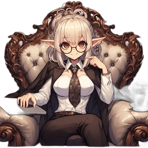 staff, crown, furniture, dragon transparent PNG cut-out