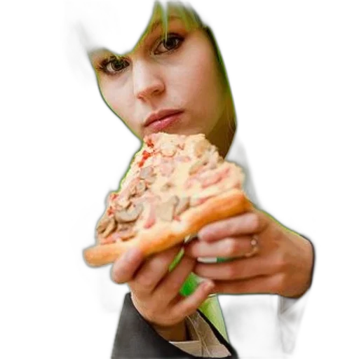 food, face, staff, jacket transparent PNG cut-out