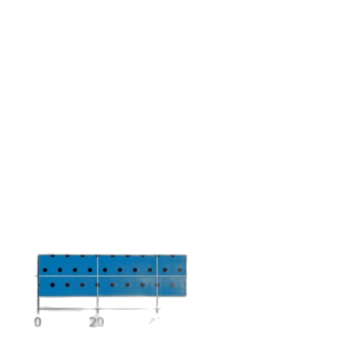 furniture, 3d render, pixel art, blue transparent PNG cut-out