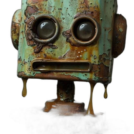 robot, mask, face, creature transparent PNG cut-out