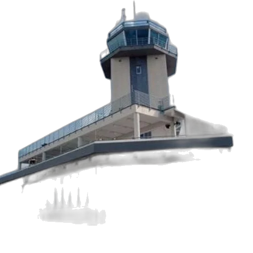 building, staff, weapon, robot transparent PNG cut-out