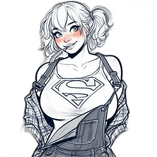 dress, comic book art, concept art, cartoon transparent PNG cut-out