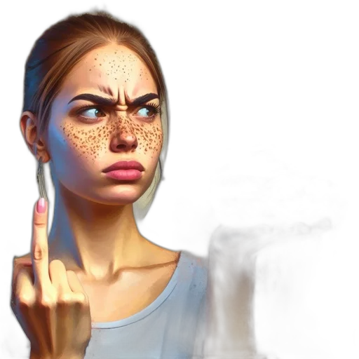 face, staff, jewelry, weapon transparent PNG cut-out