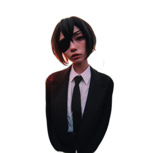jacket, staff, face, mask transparent PNG cut-out