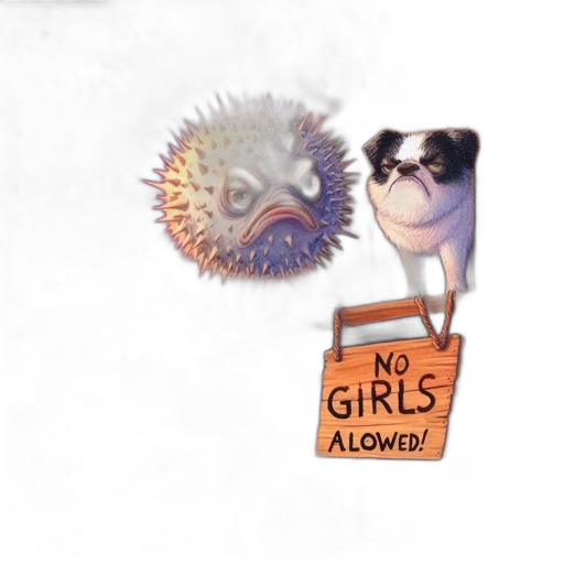 flower, animal, creature, concept art transparent PNG cut-out