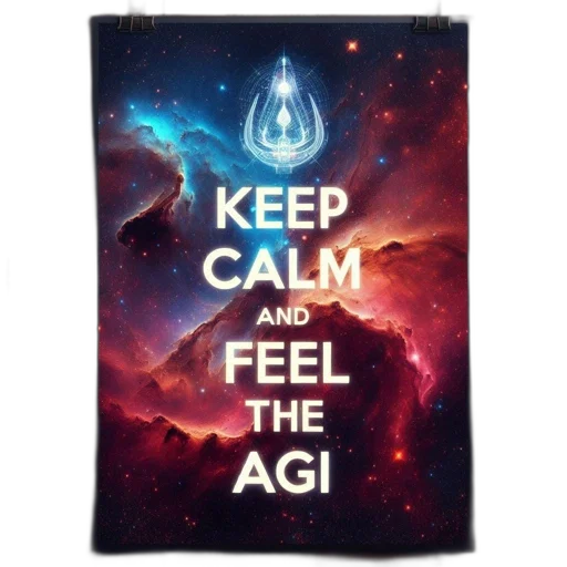 poster, cosmic, backdrop, featuring transparent PNG cut-out