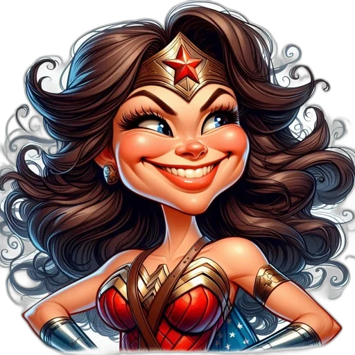 face, jewelry, comic book art, cartoon transparent PNG cut-out