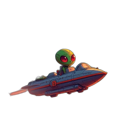 robot, creature, weapon, car transparent PNG cut-out