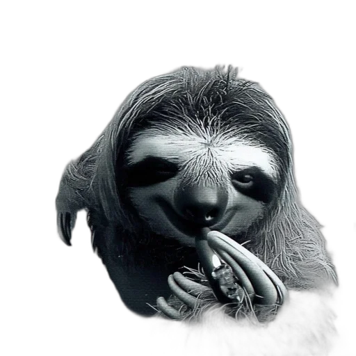 animal, mask, staff, creature transparent PNG cut-out