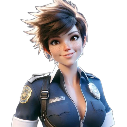staff, face, jacket, weapon transparent PNG cut-out