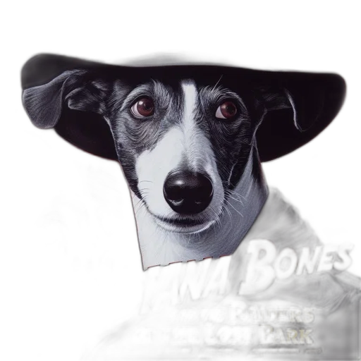 hat, animal, staff, face transparent PNG cut-out