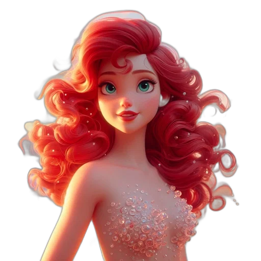 dress, fantasy art, concept art, 3d render transparent PNG cut-out