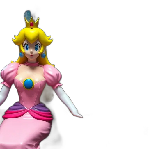 dress, crown, 3d render, concept art transparent PNG cut-out
