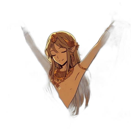 watercolor, concept art, fantasy art, pixel art transparent PNG cut-out