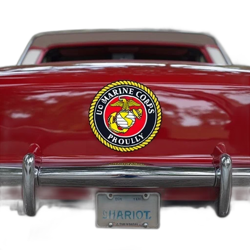 car, marine, corps, proudly transparent PNG cut-out