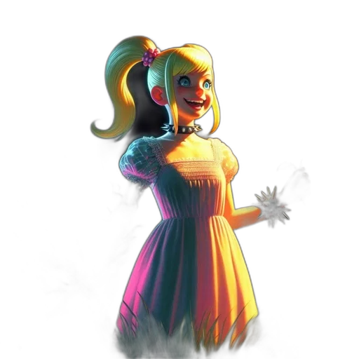 dress, staff, robot, mask transparent PNG cut-out