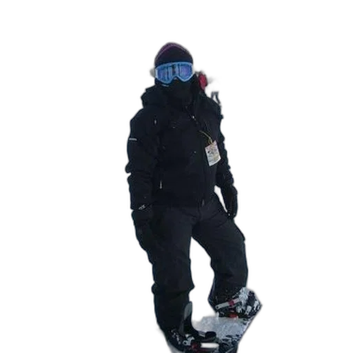 staff, jacket, mask, face transparent PNG cut-out