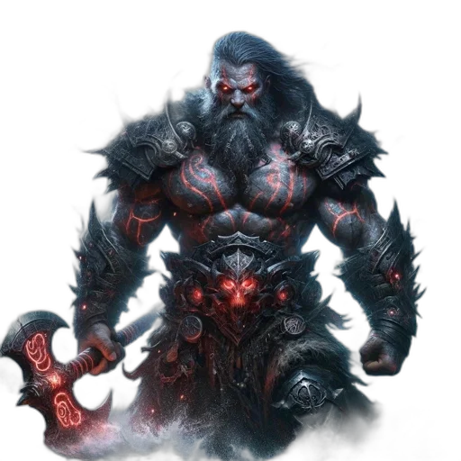 creature, fantasy art, concept art, comic book art transparent PNG cut-out