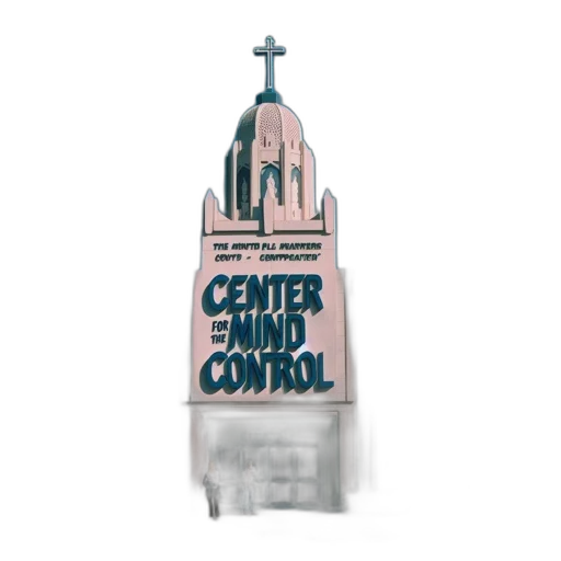building, concept art, 3d render, vaporwave transparent PNG cut-out