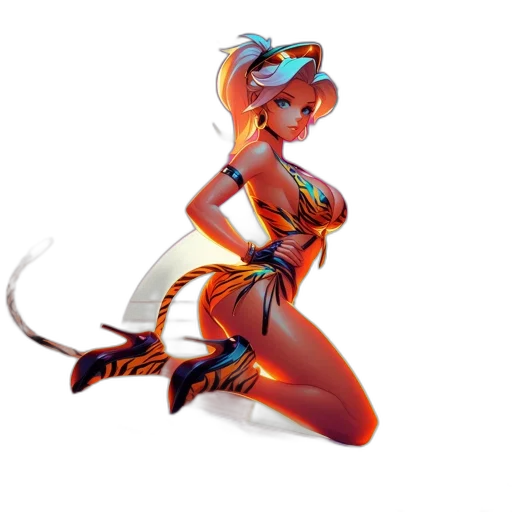 concept art, fantasy art, 3d render, pixel art transparent PNG cut-out