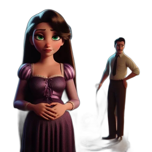 dress, 3d render, concept art, photorealistic transparent PNG cut-out